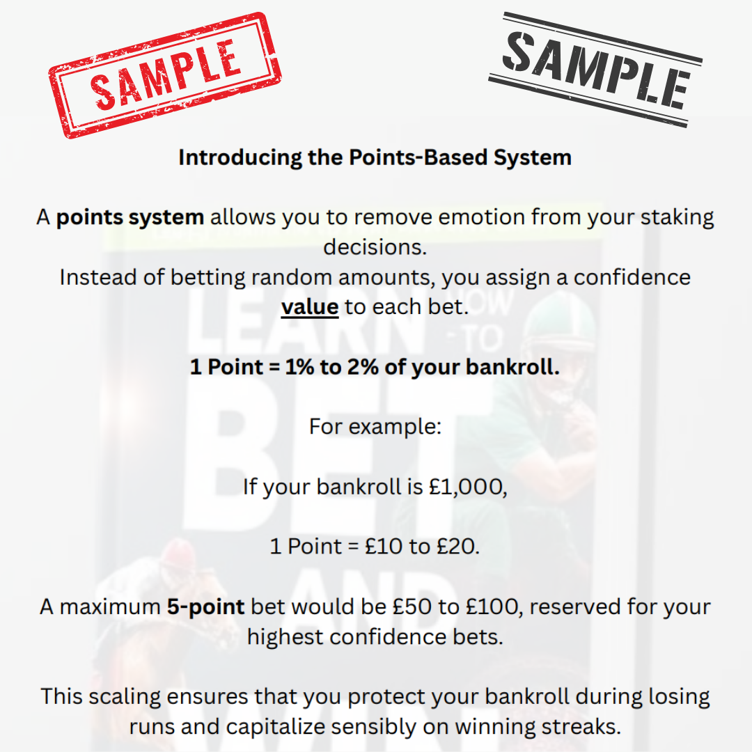 Learn How to Bet and Win - Blueprint.