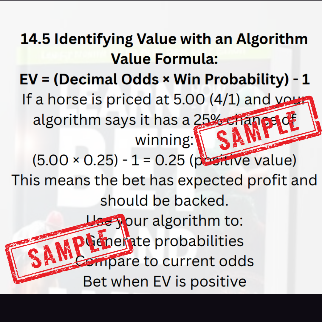 Learn How to Bet and Win